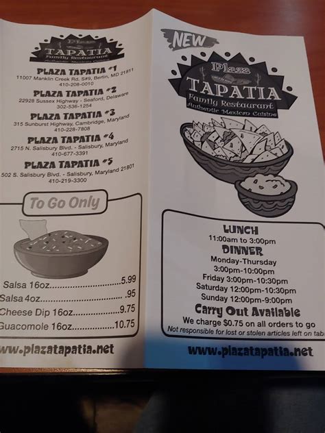 Plaza tapatia berlin menu. Things To Know About Plaza tapatia berlin menu. 